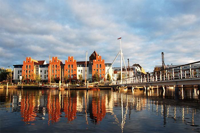 Hotel & Restaurant Alter Speicher Greifswald Exterior foto